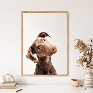 Aquarell Tierportrait nach Wunsch - Wandbild - Wanddeko