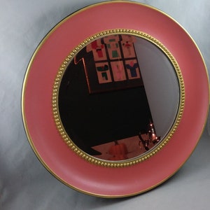 REDUCED! Beautifully Simple Hand Painted Wood Wall Mirror