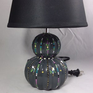 Adorable Hand Painted Ceramic Lamp