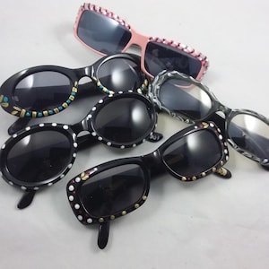 Chic Hand Painted Sunglasses