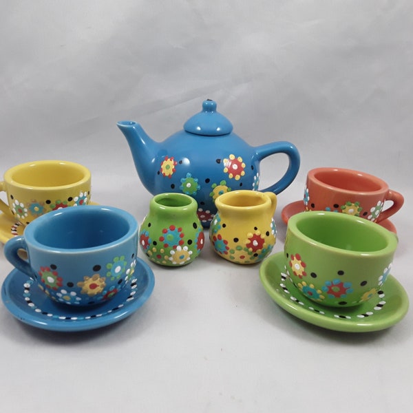 Ceramic Tea Set Etsy