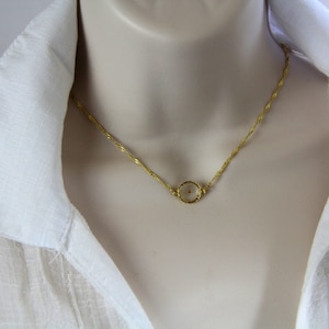 Mustard Seed Necklace, Mustard Seed Jewelry, Inspirational Christian Gift, Mathew 17:20 Necklace, Faith As Small As A Mustard Seed