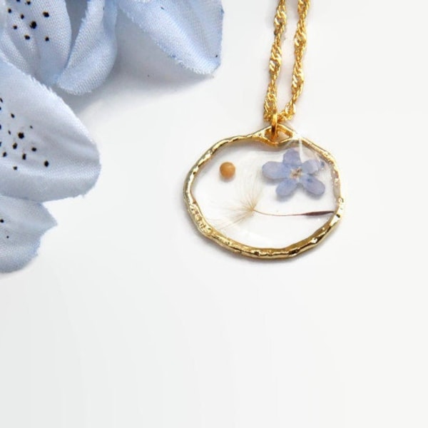 Faith Hope And Love Necklace, Forget Me Not Necklace, Quote Necklace, Mustard Seed Necklace, Wish Necklace, Gift For Loss, Faith Gift