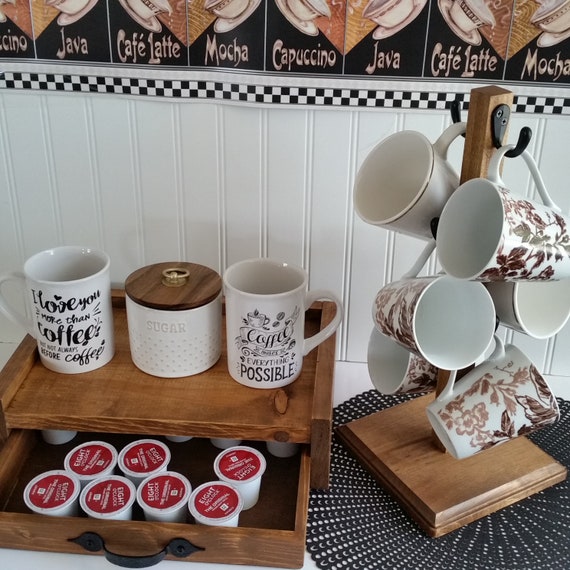 Details about Coffee Mug Cup Holder Rack Kitchen Organizer Rustic Country Wood Sign Cafe Hooks Details about Coffee Mug Cup Holder Rack Kitchen Organizer Rustic Country Wood Sign Cafe Hooks