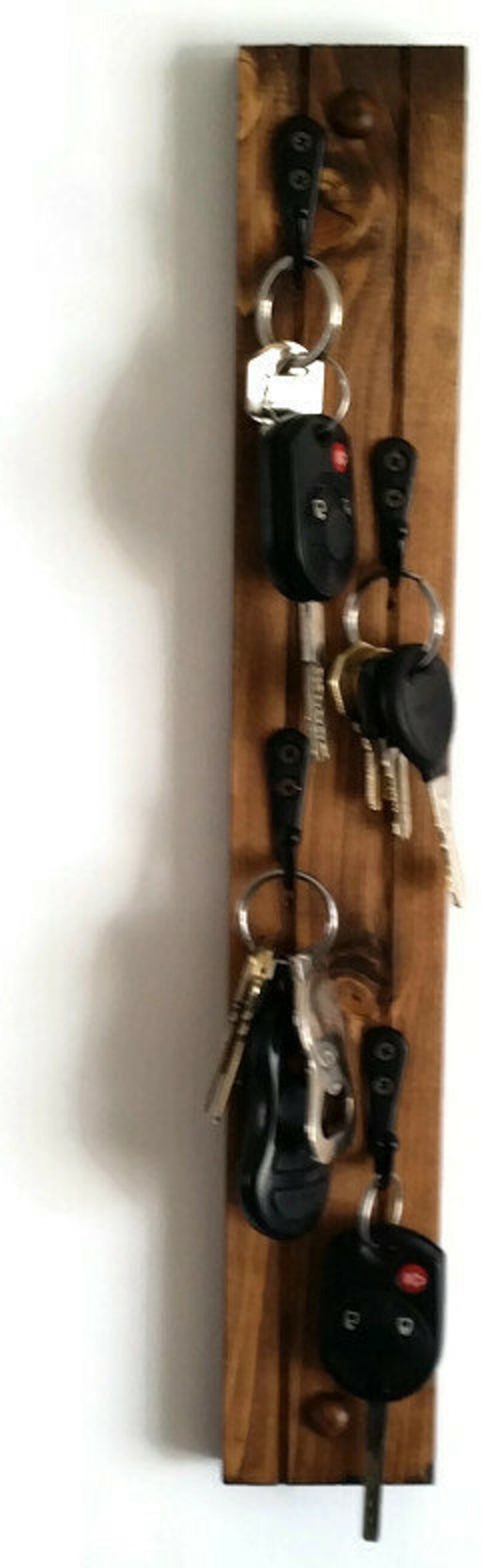 Vertical Mount Key Holder Rustic Farmhouse Mask Holder Wood Etsy