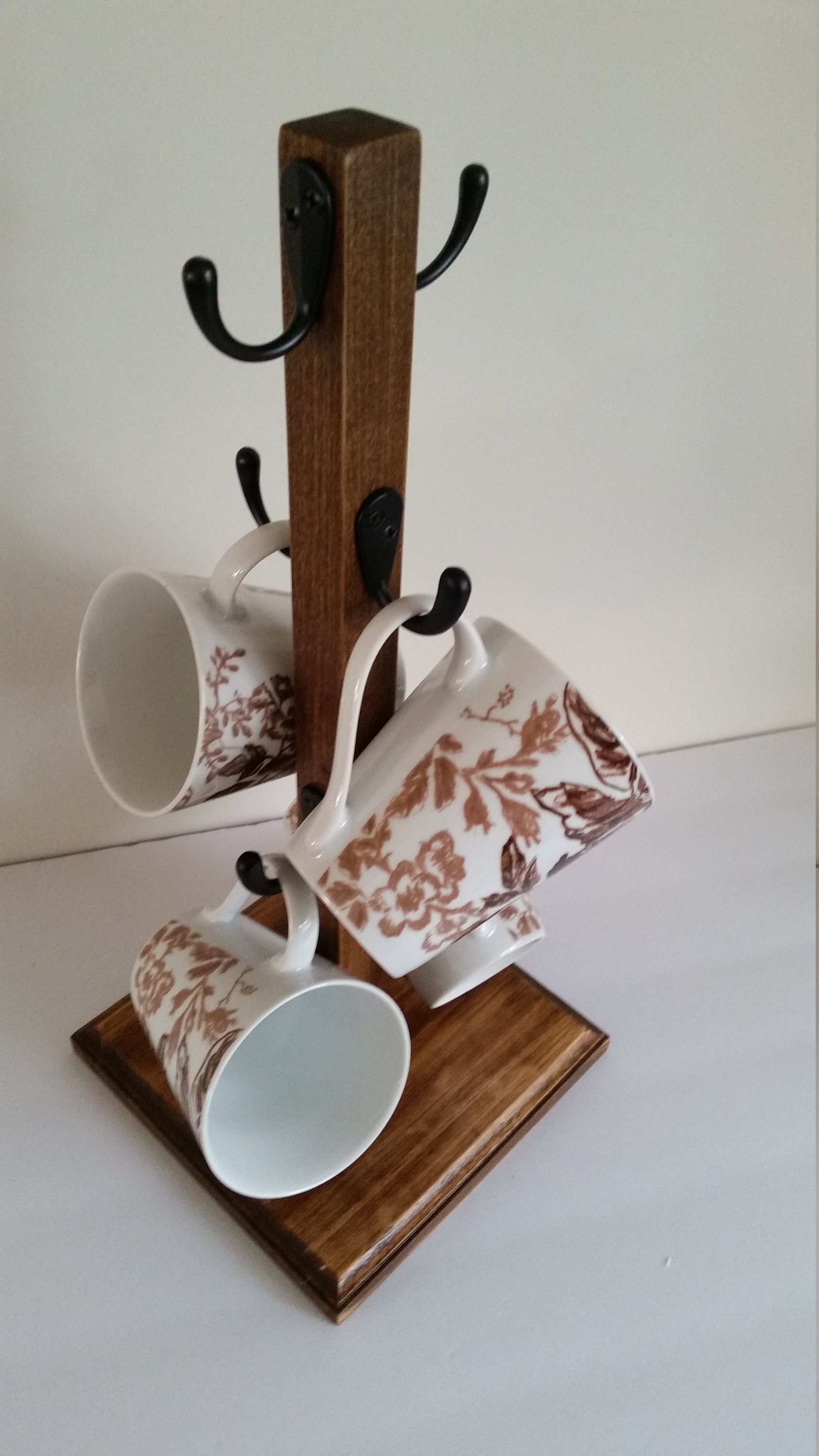 Perchero de 2025 madera para tazas