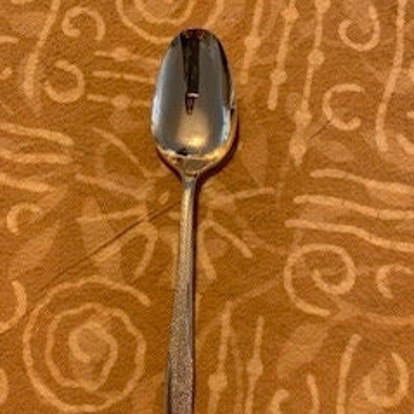 Florentine gold plated flatware small spoon 6.5" ca. 1962