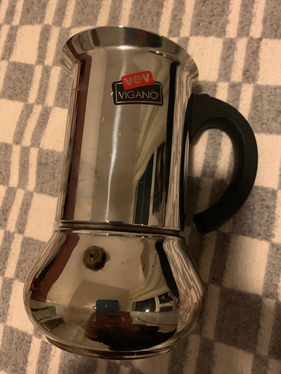Vintage Vev Vigano Stovetop Espresso Maker Etsy