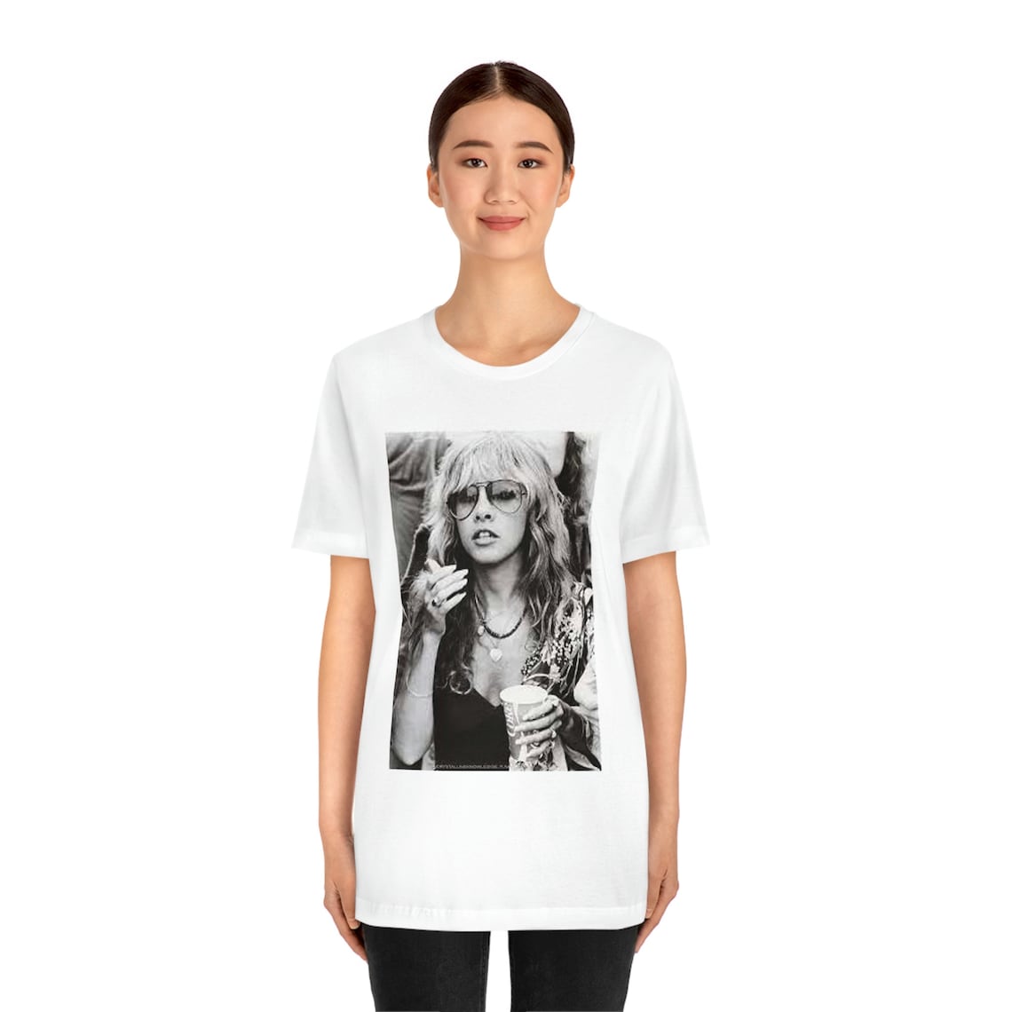 Stevie Nicks Graphic Tee Shirt 70s Rock Fleetwood Mac Retro - Etsy
