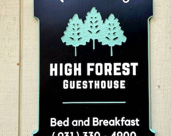 Customizable and Personalized Custom Signs, Airbnb or Vacation Rental Property Signs