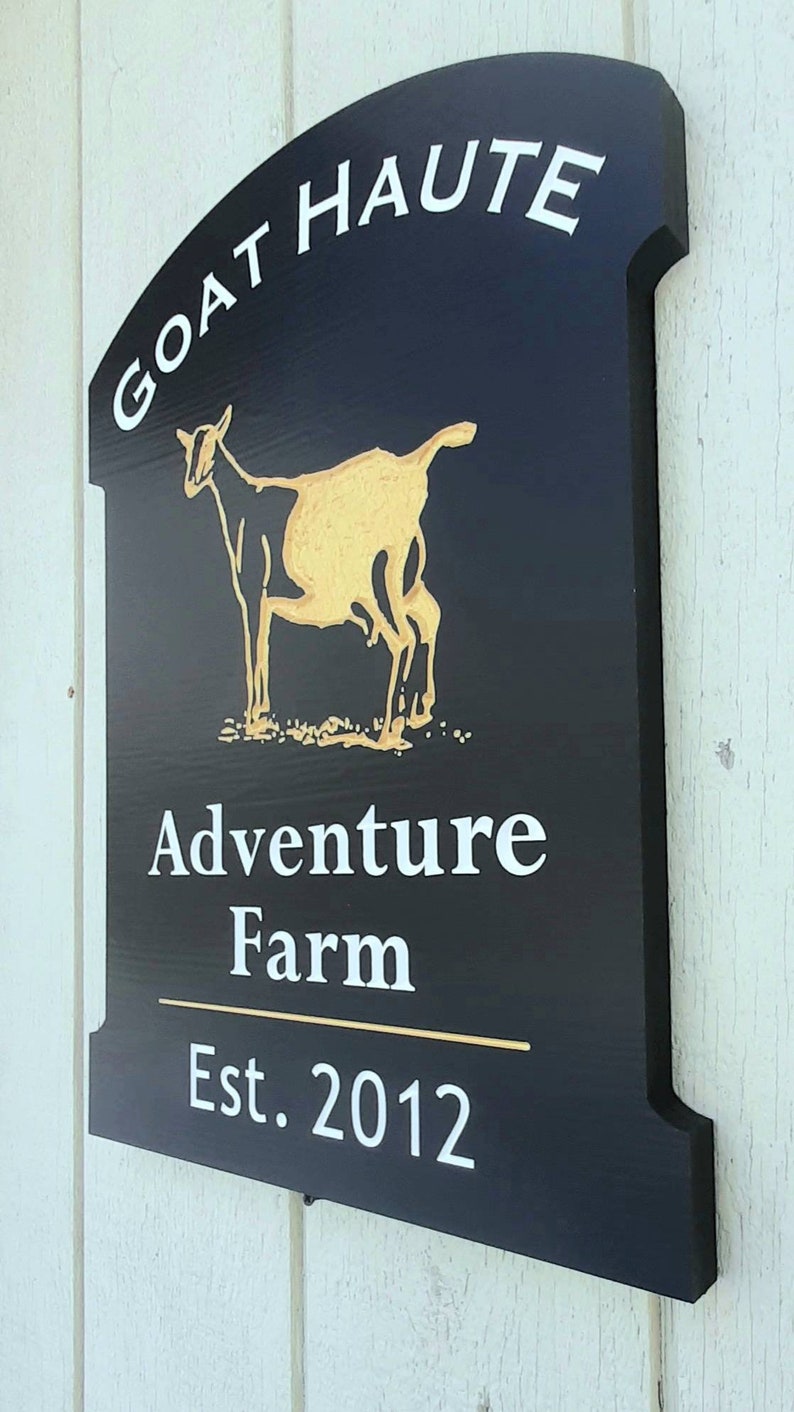 Custom Outdoor Farmhouse Sign – Personalized Rustic Weather-resistant ...