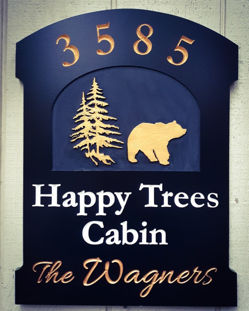 personalized signs, custom exterior signs, custom signs for home, custom address signs, house address signs, personalized family name signs image 2