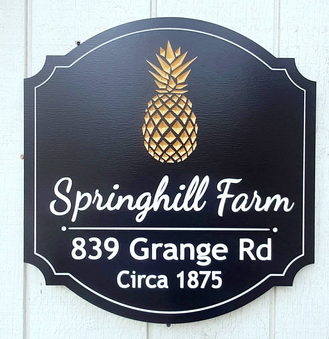 Personalized Street Name Signs, Personalized Signs, Custom House Signs