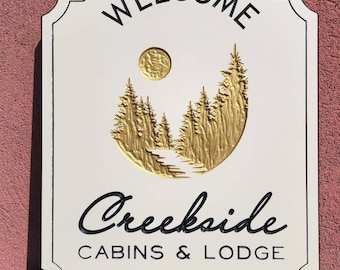 Customizable and Personalized Custom Signs, Airbnb or Vacation Rental Property Signs