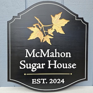 Custom Outdoor Farmhouse Sign – Personalized Rustic Weather-Resistant Farm Decor - Farmhouse Outdoor Decor - Handcrafted Signs