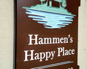 Custom Outdoor Family Address Sign – Personalized Engraved House Outdoor House Sign - Custom Home Decor