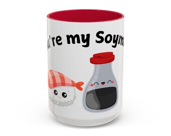 Happy Valentine's Day Falling Heart Colorful Mug, Romantic Kitchen Decor, Gift for Him Her, Coffee Cup, Tea Cup, Multiple Colors, Red, Pink