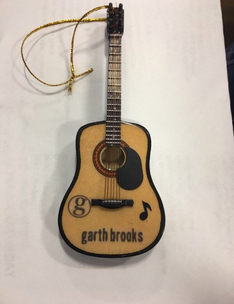 Garth Brooks Christmas Ornament 