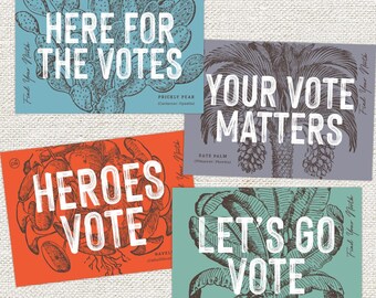 Vote Postcards (Set of 4)