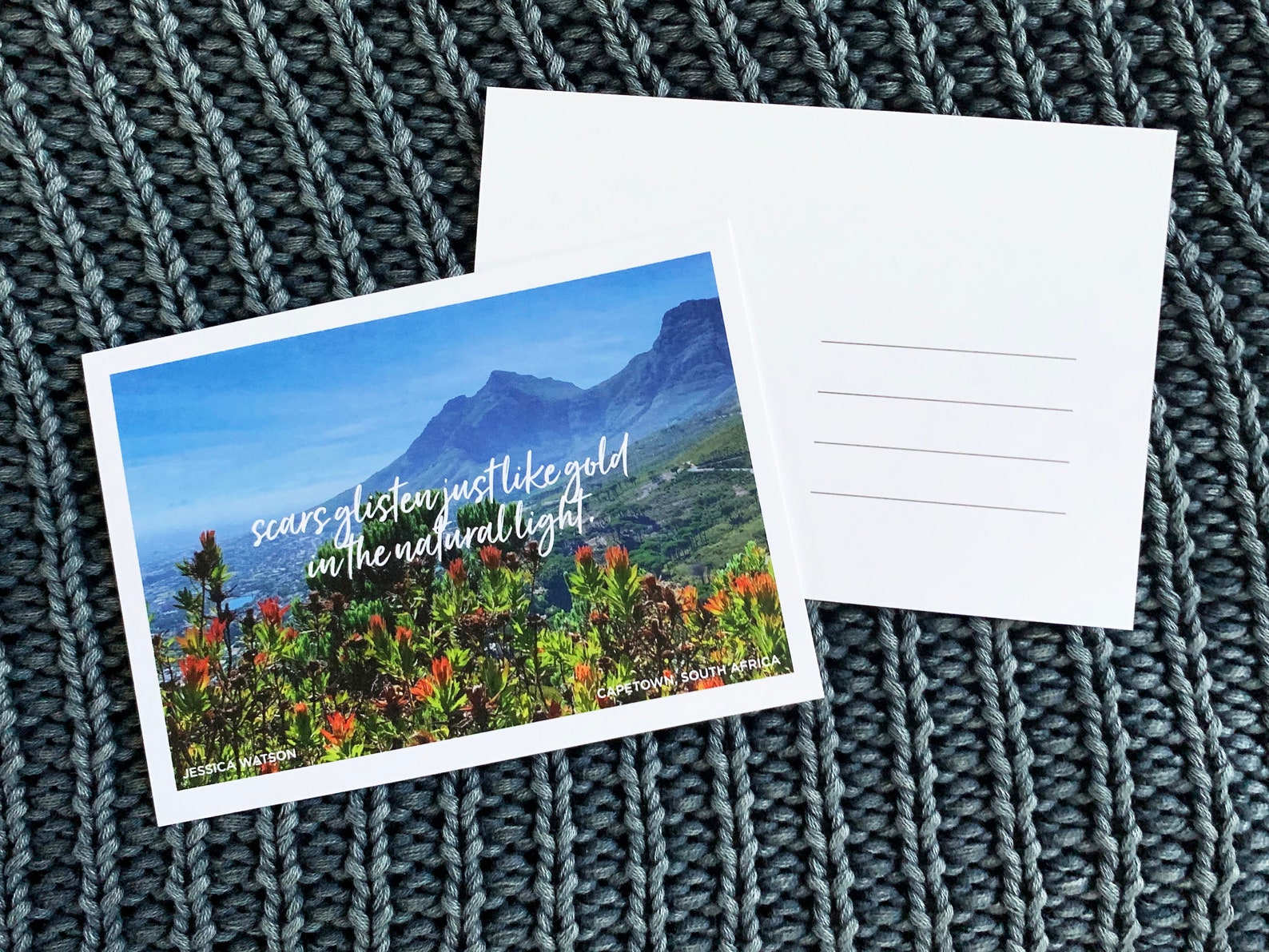 Inspirational Postcards set of 4 Etsy