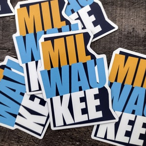 Milwaukee fridge magnet, Milwaukee magnet