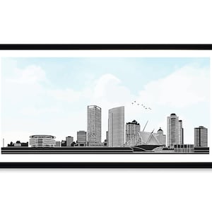 Milwaukee Skyline Print