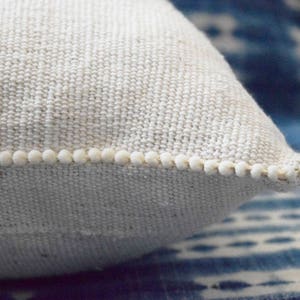 Mudcloth pillow cover, Double sided mudcloth pillow, Tribal off white pillow cover