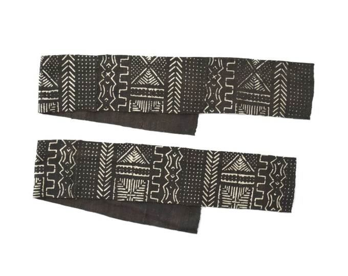 Men’s Black Mud-Cloth Patch Shirt main image 0