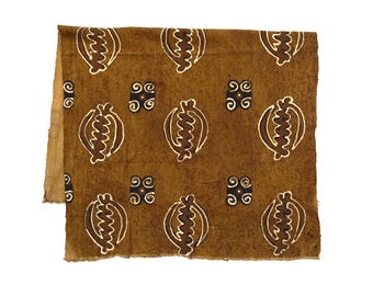 Schlammtuch Stoff: Boho Decke, Tribal Wandkunst (140cmx100cm)