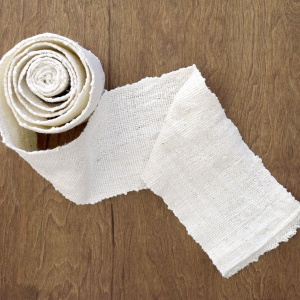 Mudcloth Fabric, off white mudcloth fabric, long white mudcloth strip