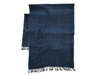 Indigo Mudcloth Indigo Textile - Scarf, head Wrap, shawl