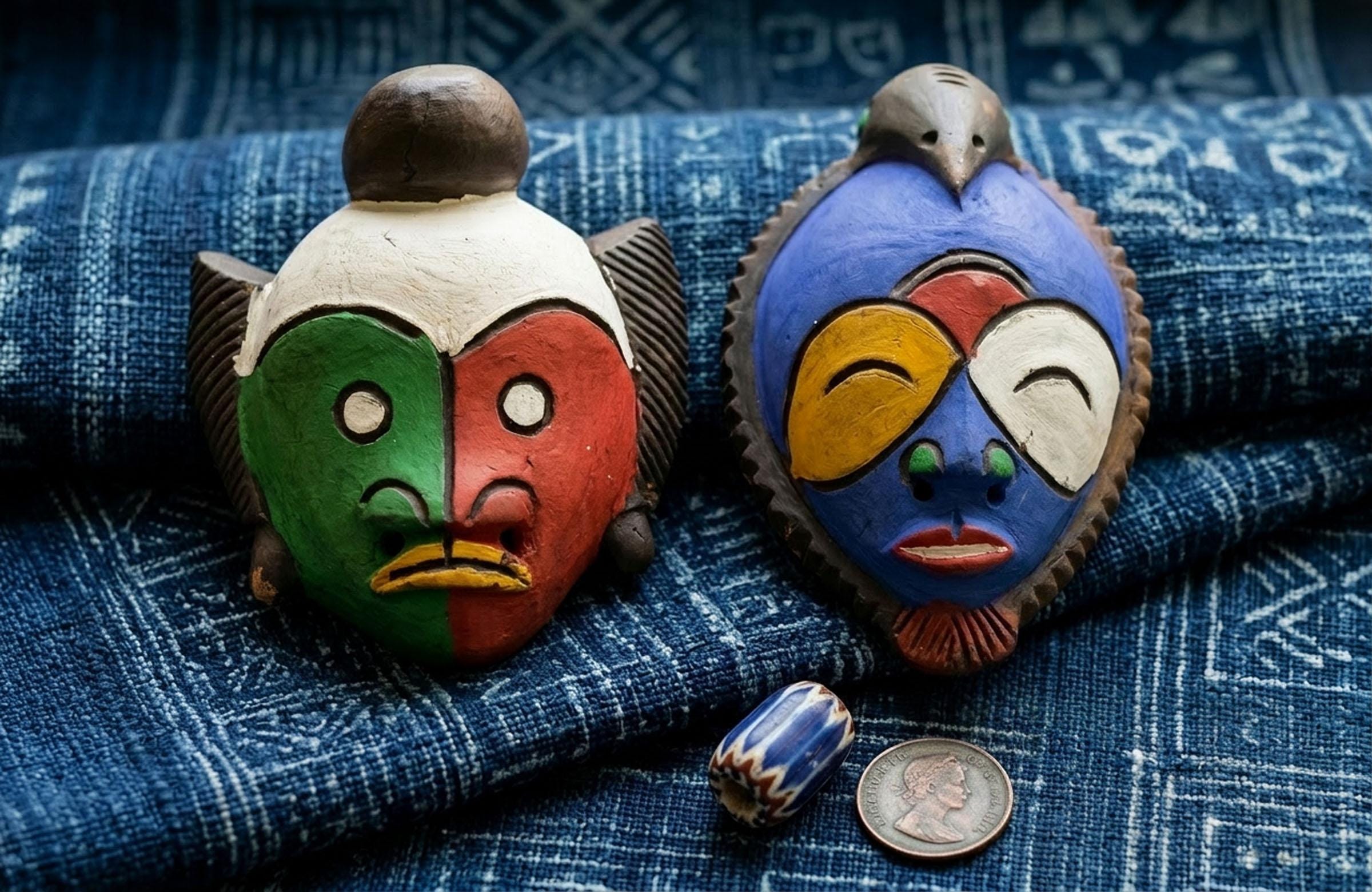Bamileke mask - Etsy 日本