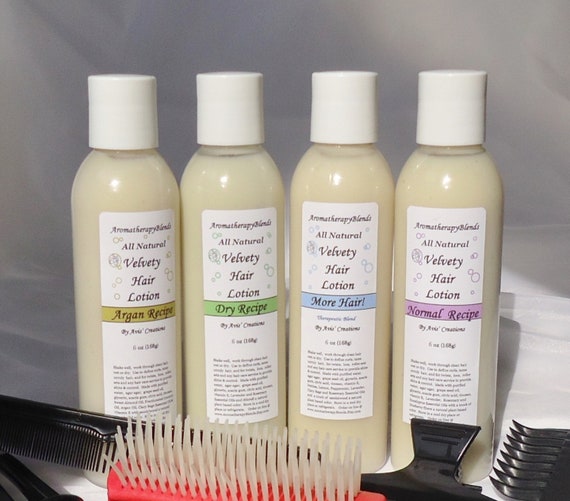 Velvety Hair Lotion 100 All Natural Hair Styling Lotion Etsy