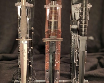 Expositor universal acoplable para cuchillos y fundas Case V-42 FSSF de 1992 - Knox Knives