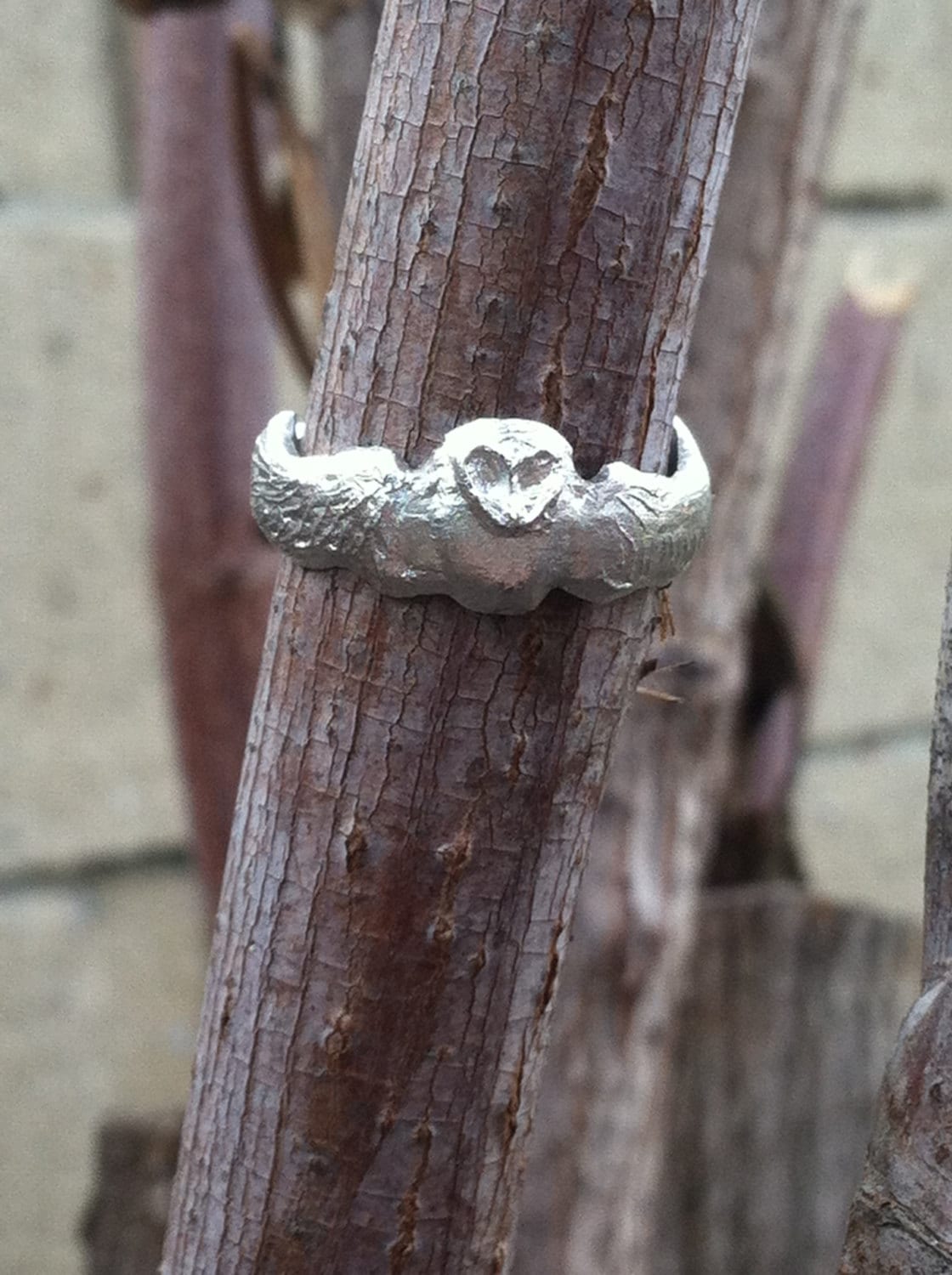 Pewter Owl Ring