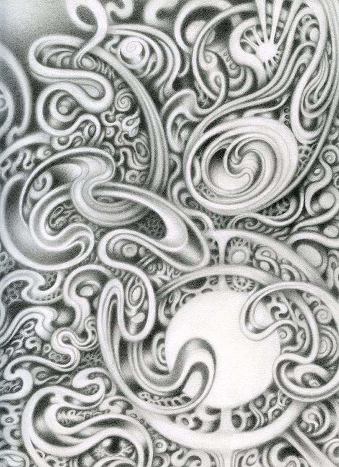 Modulation Indesign Art Frequency Modulation - Art Nouveau Flow - Limited Edition Fine Art ...