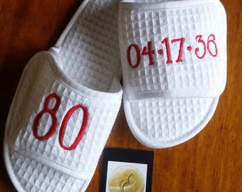 personalized house shoes