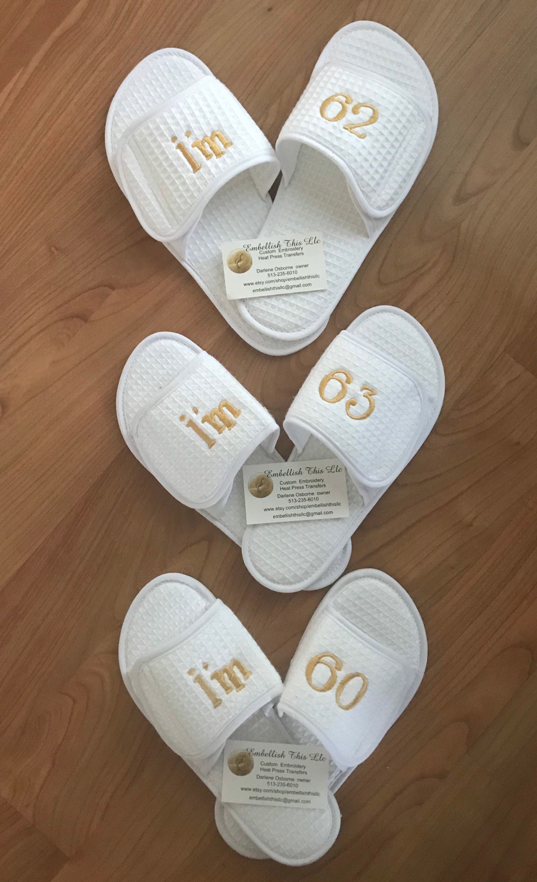 Monogrammed Robe and Slipper Set Personalized Spa Set Etsy