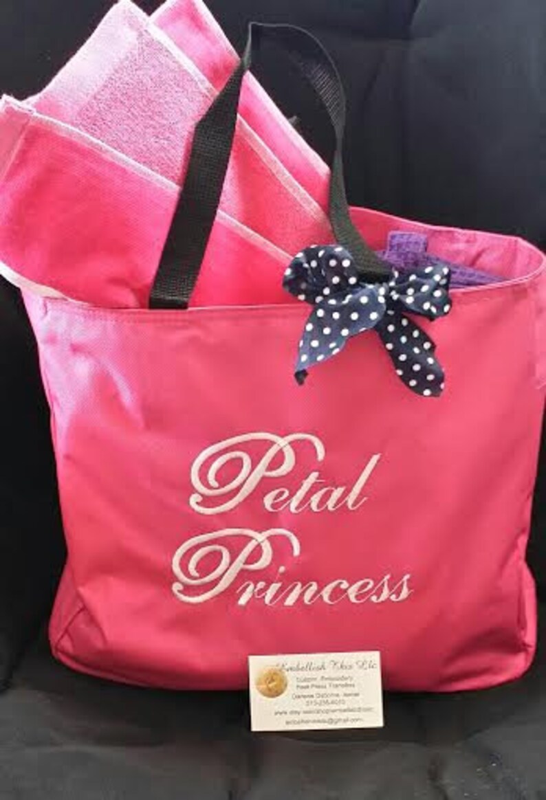 FLOWER GIRL Gift Bag Petal Princess Princess of Petals Etsy