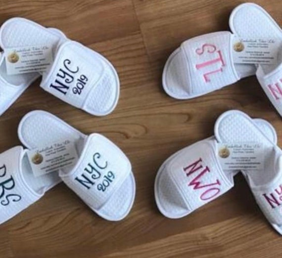 Personalized House Slippers Monogrammed Mens Slippers - Etsy