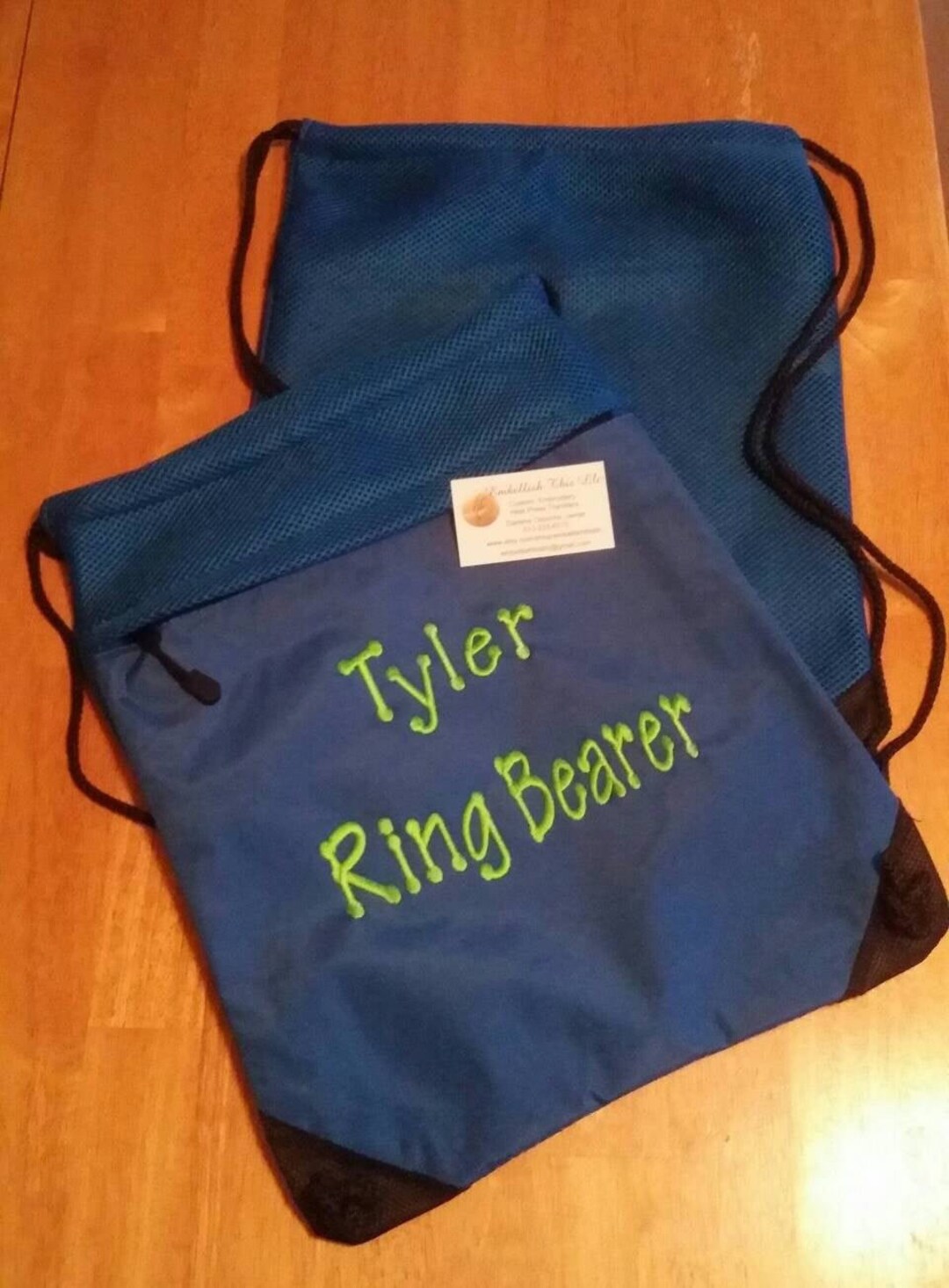 Personalized Ring Bearer Gift Bag Personalized Overnight Etsy