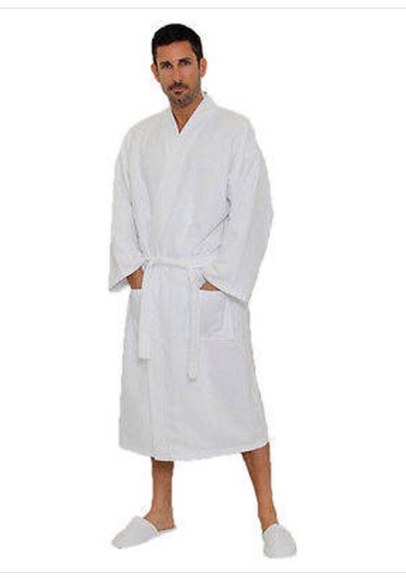 Personalized Mens Robe Mens Spa Robe Personalized Grooms Etsy