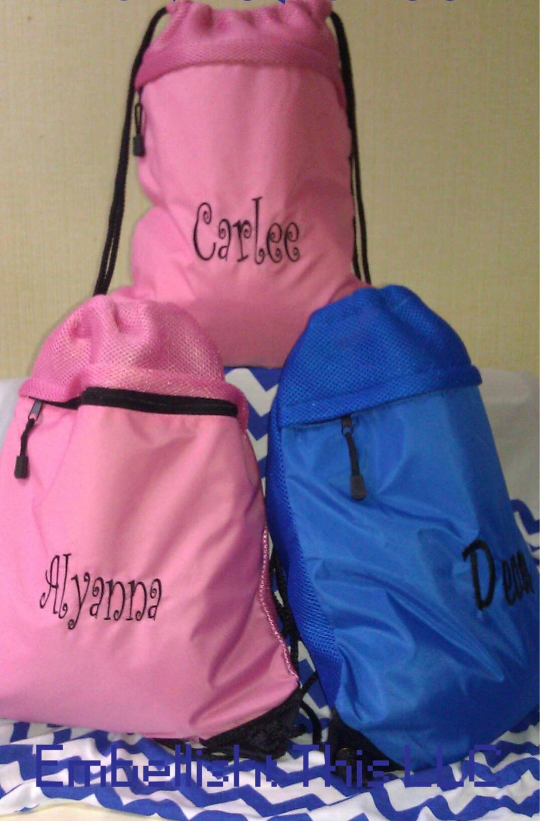 Personalized FLOWER GIRL GIFT Drawstring Bag Flower Girl Etsy