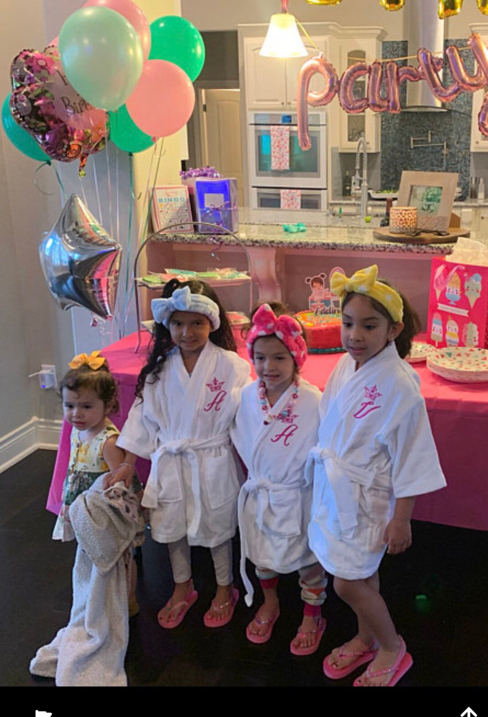 Monogrammed Girls Robe Monogrammed Girls Waffle Robe Youth Etsy