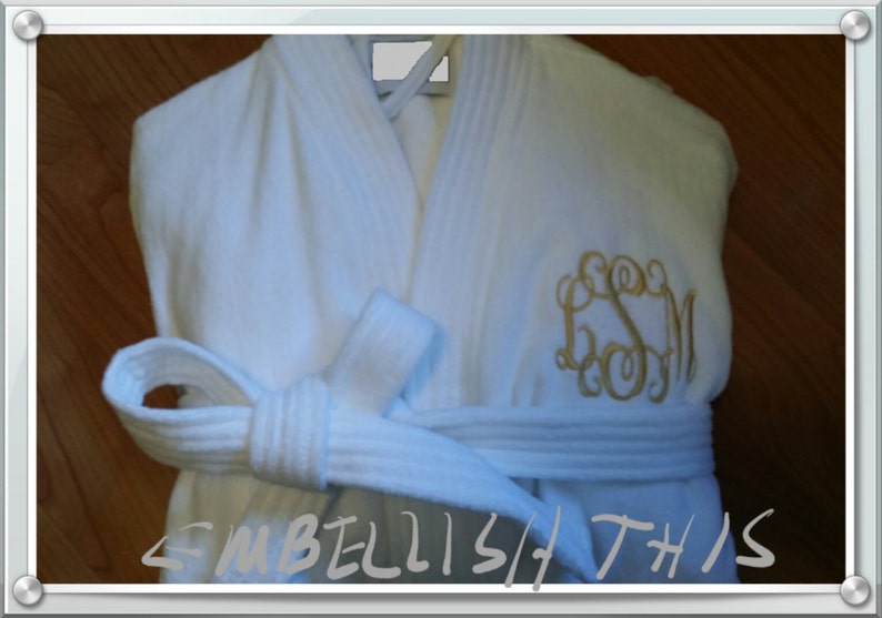 Hotel Plush Robe Set Velour Spa Robe Set ROBE and SLIPPER Etsy