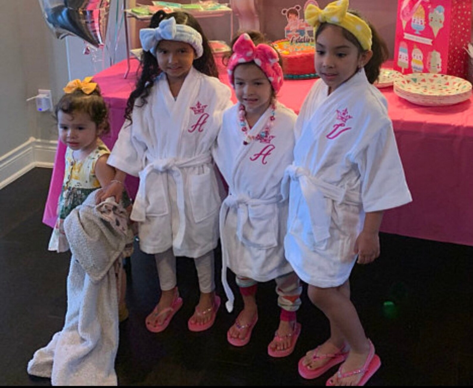 Monogrammed Girls Robe Monogrammed Girls Waffle Robe Youth Etsy