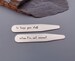 Collar stays - To keep you stiff when I'm not around - Steel Collar Bones - 5.6cm Collar Stiffeners 