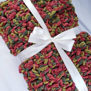 Handmade Afghan Blanket, Throw Blanket, Handmade Crochet Afghan