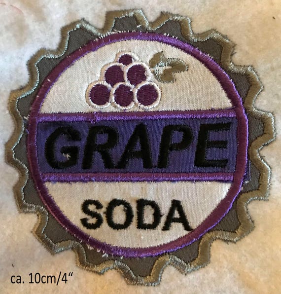 Applikation / Aufnäher "Grape Soda"