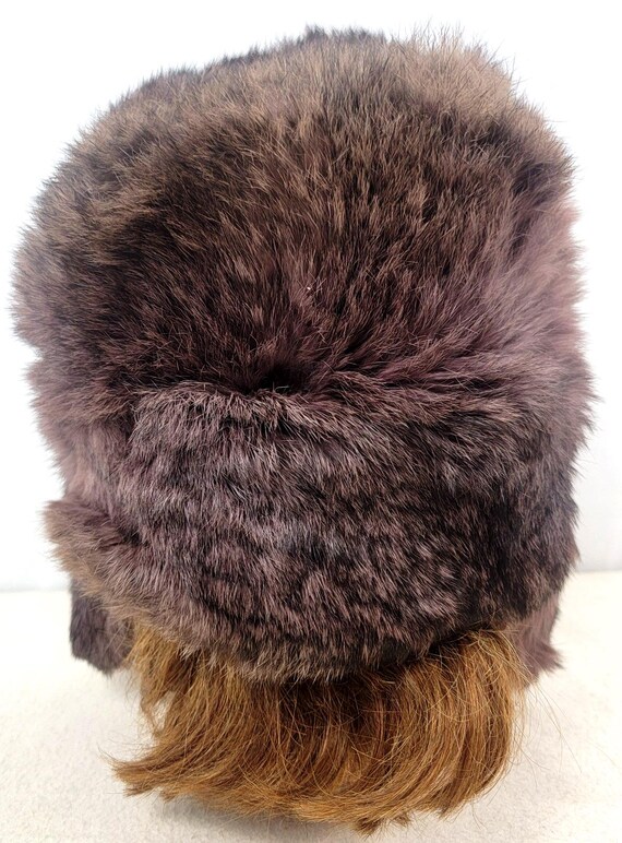 Soviet Rabbit Hat Vintage 1975 Soviet Rabbit Fur Ushanka – Authentic US… - Gem